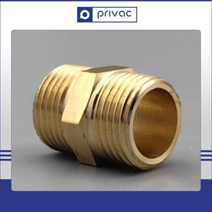 Raccord fileté de mamelon en laiton de la meilleure qualité du fournisseur de confiance pour des applications industrielles de tuyau - Product Image 6