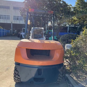 Meilleur prix 5ton diesel toyota chariot élévateur 7FDA50 7FD50 8FD50 chariot élévateur avec 3 étapes en bon état - Product Image 6