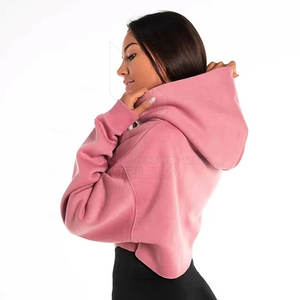Sudadera de Forro Polar Personalizada con Capucha, Tejida, de Manga Larga, para Mujer, Ropa de Calle, Transpirable, Ecológica y de Secado Rápido - Product Image 4