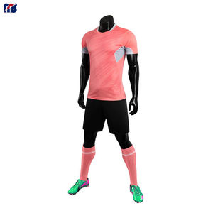 Uniformes de fútbol personalizados de poliéster de secado rápido de alta calidad para hombre, conjunto completo de camisetas de fútbol para adultos, kit de servicio OEM - Product Image 5