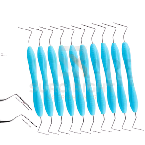 Sonde parodontale dentaire SurgiRight avec kit d'instruments chirurgicaux à poignée en silicone pour source d'alimentation électrique de remplissage composite - Product Image 1