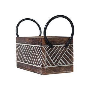 Organizador de Utensilios de Cocina de Madera Ecológico y Seguro, Decorado con Diseño Impreso, a Precio Accesible - Product Image 3