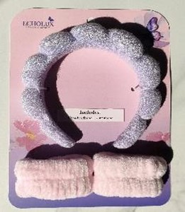Juego de baño de 3 pulseras de tela no tóxica de moda - Product Image 3