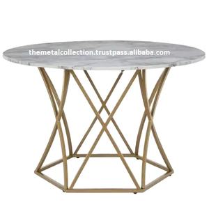 Modern Furniture <b>Table</b> decorative use For Home Hotel <b>Living</b> <b>room</b> <b>Table</b> Silver Finnish Metal <b>Round</b> Shape Stylish Furniture <b>Tables</b> - Product Image 6