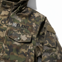 Trajes de Caza, Chaqueta Táctica de Camuflaje para Exteriores, Forro Polar para Primavera/Otoño, Ropa de Caza Impermeable, Venta al Por Mayor OEM para Hombre