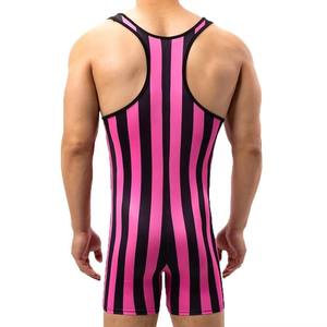 Hot Selling Men's Premium Wrestling Singlet Comfortable Quick Dry Hot and Sexy <b>Tank</b> Strap Solid Wrestling Singlets - Product Image 3