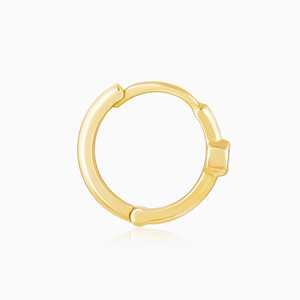 Aretes de Aro con Diamantes Glamorosos y Encantadores en Oro de 14K, Elaborados con un Estilo Religioso Vintage de Moda y Piedras de Circonio para un Look Elegante - Product Image 6