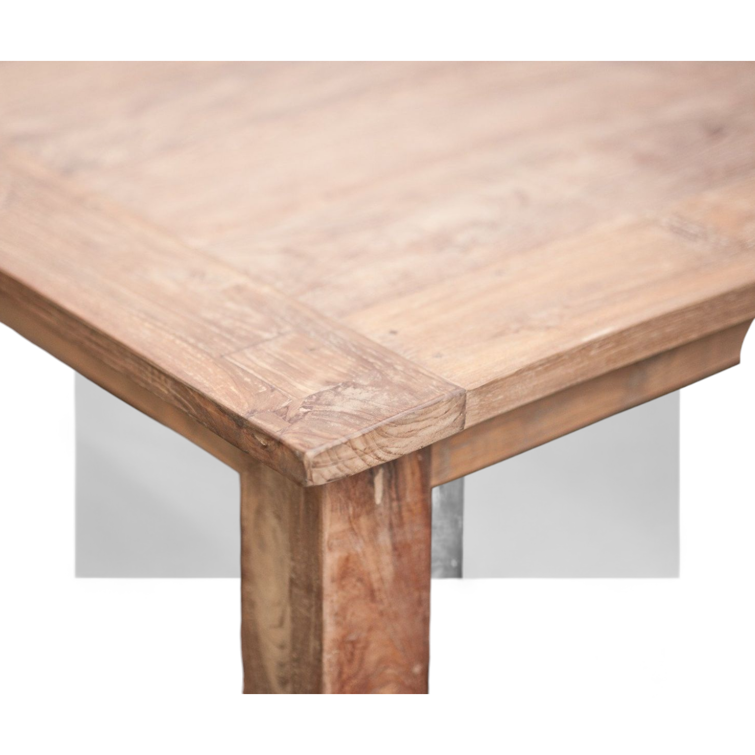 Teak Table size 80x80x77 cm Legs 8x8 cm
