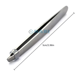 Professional Quality ESD Slant Pointed Tip Brow Shaping Eyebrow <b>Tweezers</b> Multi-Use <b>Ingrown</b> <b>Hair</b> Removal Beauty Salon Tool for - Product Image 4