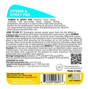 FILA <b>Surface</b> Care Solutions HYBRID EPOXY <b>PRO</b> Detergent Grout Cleaner Instant Tile Joint Fast-Acting Residue Remover Viscous - Product Image 2