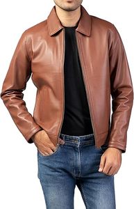 Chaqueta de Piel de Vaca para Hombre, Transpirable, Ecológica, de Secado Rápido, Cálida para Invierno, Cuello Alto, Estilo Casual, Alta Calidad, Precio Razonable - Product Image 5