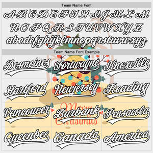 Maillot de baseball de Noël personnalisé avec logo, couleurs et tailles sur mesure - Service OEM en gros - Product Image 4