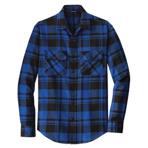 Chemise en flanelle décontractée pour hommes, tissu tricoté 100% coton, manches longues, qualité supérieure, personnalisable directement de l'usine du Bangladesh - Product Image 5