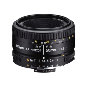 Objectif d'appareil photo 50 mm à monture F compatible avec les appareils photo reflex numériques Nikon, objectif à focale fixe autofocus pour portraits et images claires - Product Image 5