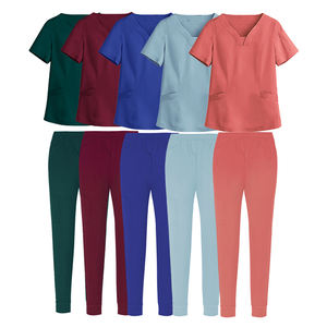 Uniformes d'hôtellerie en gros, blouses médicales, combinaisons d'infirmière à manches courtes, blouses pour femmes, ensembles d'uniformes - Product Image 4