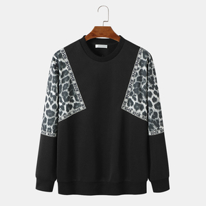 Suéter de Forro Polar de Punto para Hombre, Personalizado al por Mayor, Liso, Teñido, de Secado Rápido, Transpirable, Cálido, Informal, para Exteriores, de Fábrica - Product Image 1