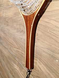 Ensemble de filets de pêche à la mouche en bois personnalisés de haute qualité avec filet Naylon et crochet de suspension élastique - Product Image 6