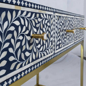 Console d'incrustation d'os pour l'intérieur de décor à la maison - Product Image 4