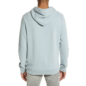 Sweat à capuche en molleton de style coréen surdimensionné pour hommes 100% coton avec broderie - Product Image 2