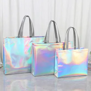 Recién llegado, bolsos de mano de lona de algodón reutilizables con bolsillo, bolso de compras para mujer, bolso de hombro para almacenamiento - Product Image 2