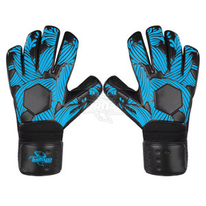 Gants de gardien de but en cuir respirant, personnalisables, imperméables, à doigts entiers, fabriqués au Pakistan, parmi les plus vendus - Product Image 1
