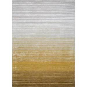 Tapis en laine et viscose tufté à la main, style oriental doux, couleur or, pour la décoration intérieure, salle à manger, cuisine, usage extérieur - Tnq-3238 - Product Image 1