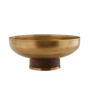 Cuenco de exhibición de frutas de corte de esquina de nuevo diseño, estilo Base nórdica, mesa más vendida, cuencos decorativos de latón, ensaladera, precio bajo - Product Image 4