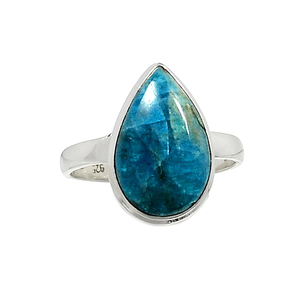 925 plata esterlina 100% anillos de apatita natural joyería fina OEM y ODM al por mayor compromiso joyería fina proveedor indio fábrica - Product Image 1
