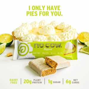 No Cow Vegan Protein <b>Bars</b>, Upgraded Key Lime Pie Pack of 12 - Product Image 5