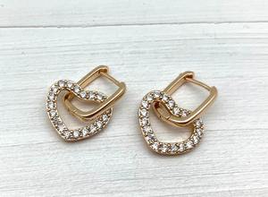 Bijoux pour femmes Boucles d'oreilles style Boho en argent 925 Sterling Silver White Topaz Gemstone Trending Handmade Earrings Gift - Product Image 2