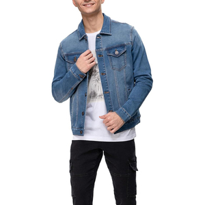 Chaqueta vaquera Vintage informal para hombre, gran oferta, ropa de trabajo de primavera y otoño, ajuste holgado, longitud Regular, nuevo estilo de moda para hombre - Product Image 4