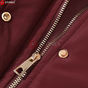 Veste parka pour femme à capuche de style nouveau pour l'hiver, 100% polyester, vente en gros en vrac pour l'extérieur - Product Image 4