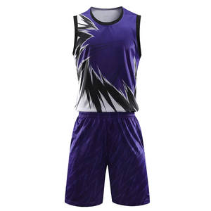 Sport wear Men Basketball Uniform high quality anti wrinkle Fully customized top trending Basketball Uniform with <b>light</b> weight - Product Image 1