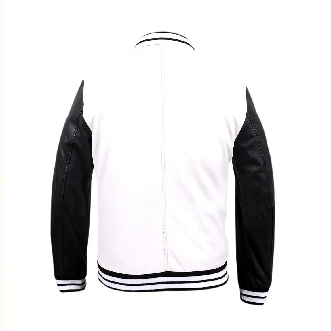 Lamb Skin Leather Embossed Print Zip Up Jackets Plus Size Men's Designer Coats Outdoor Mens Streetwear Bomber jackets