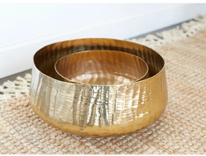 Texture Classical Round Shape Gold Coated Food Serving <b>Bowl</b> High Quality Fruit and <b>Dessert</b> Hotel Tabletop Serving <b>Bowl</b> 2025 - Product Image 4