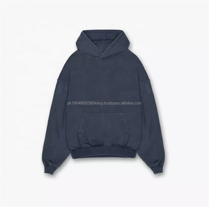 Sweat-shirts pour hommes grande taille fabriqués par DEC, vêtements de rue personnalisés, tissu en molleton français sans cordon, impression de logo, sweat-shirts pour hommes - Product Image 6