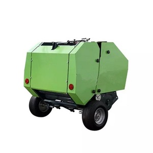 Mini empacadora de heno de paja redonda nueva y usada de calidad aplicable con caja de cambios de motor de componentes básicos - Product Image 2