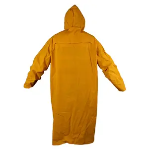 KSEIBI High Quality RAINCOAT PVC One Size Yellow To Protect From Rain