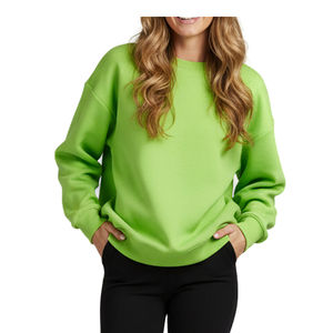 Sudadera Extra Grande de Algodón con Logotipo Personalizado para Mujer, Diseño Informal de Alta Calidad para Invierno, Servicio OEM - Product Image 5
