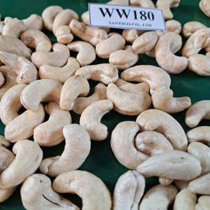 Prêt à expédier W180 Noix de cajou Noix de cajou Noyaux W180 SANTIGO Kaju Badam OEM, ODM Emballage - Product Image 1
