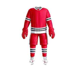 Uniforme de hockey de alta calidad, tela transpirable sublimada personalizada, colores brillantes y diseño profesional deportivo y elegante. - Product Image 4