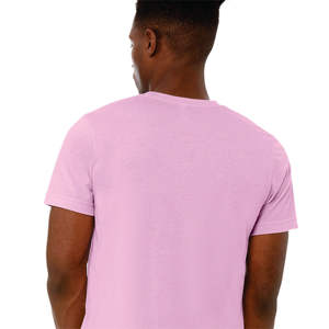 Camiseta Personalizada de Cuello Redondo para Hombre, Unisex, de Jersey Grueso, con Impresión de Logotipo, Antiarrugas, Corte Regular, Diseño Sólido, Secado Rápido - Product Image 4