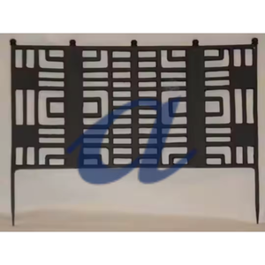 Clôture en gros avec fleur conçue en métal de qualité supérieure faite de clôtures de jardin de qualité durable utilisées par les exportateurs - Product Image 2