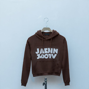 Sudadera con capucha negra para hombre, personalizada, de corte regular, de algodón tejido, informal, para otoño, con diseño de bolsillo con estampado frontal. - Product Image 2