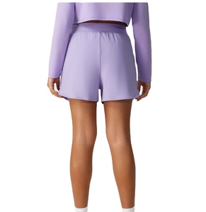 Shorts de sport taille haute pour femmes avec poches, en coton, pour gym, yoga, fitness – Vente en gros de shorts pour femmes - Product Image 2