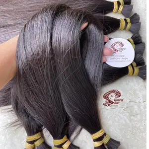 未加工的雷米单拉散装头发批发价人发供应商生越南头发