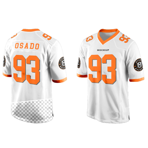 Ensemble de maillots de rugby respirants au design unique personnalisé Vêtements d'équipe à impression par sublimation pour les uniformes de football - Product Image 6