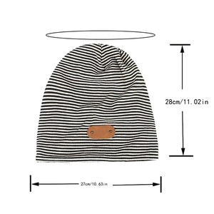 Nueva llegada 100% buena calidad mejor precio Beanie Cap para invierno Top Trendy producto personalizado Reversible - Product Image 2
