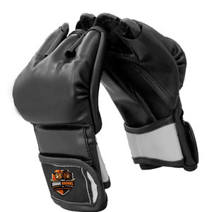 Guantes de Entrenamiento de MMA de Cuero de Primera Calidad con Diseño Ligero, Espuma Absorbente de Impactos, Agarre Fuerte, Unisex, para Uso en Artes Marciales - Product Image 2