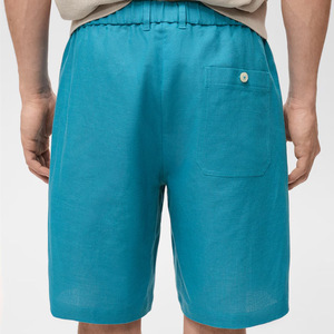 Wholesale Supply <b>Men's</b> 100% Cotton Fleece <b>Shorts</b> Knee-Length Breathable Soft Comfortable for Casual Running Sports Gym <b>Lounge</b> - Product Image 6